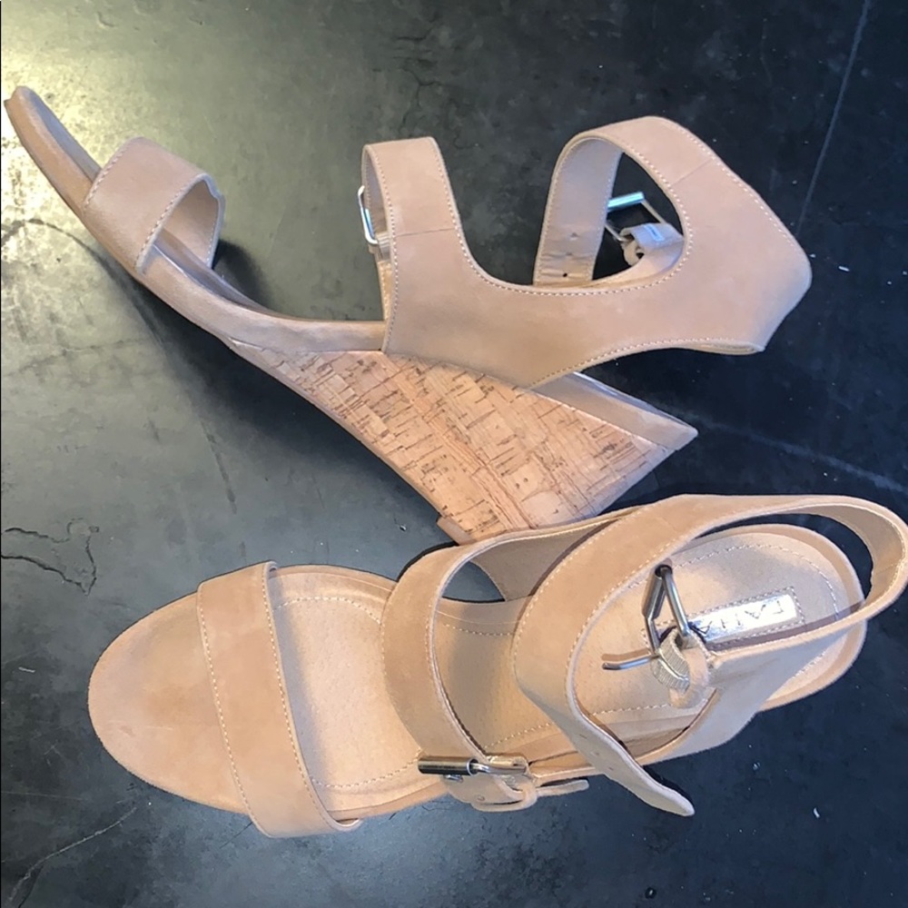 Nude sandals